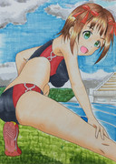 風をきる pace! 走り出す chase!