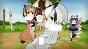 【MMD】フレンズたちに好きなポーズを取らせただけ【練習】