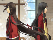 黒髪長髪赤服186cm