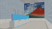 【MMDステージ配布あり】錢湯