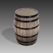 【MMDアクセサリー】樽Ａ