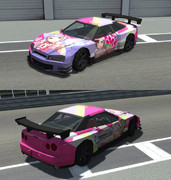 マシンクラフトで製作中の輿水幸子の痛車です