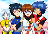 30周年だと言うのでダンガイオーチーム描いてみた