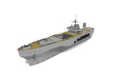 【MMD】 ”ブルー・リッジ級揚陸指揮艦” 【モデル配布】