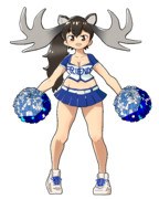 応援団が現れた！