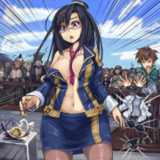 裁判で身の潔白を証明するカズマ