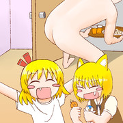 三浦家に遊びに来たリランちゃん