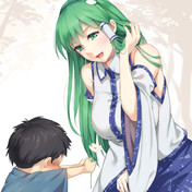 おでこキス ニコニコ静画 イラスト