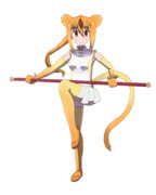 遅刻したキンシコウちゃん