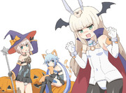 FAガールハロウィン