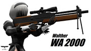 ワルサーWA2000激重【MMDモデル配布】