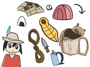 かばんちゃんのかばんの中身コンテスト