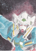 水彩ガンダムエクシア
