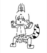 サーバルシマシマ尾ナメクジ