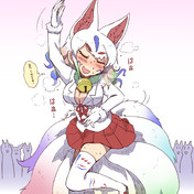 キュウビキツネ けものフレンズ ニコニコ静画 イラスト