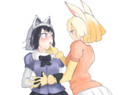 アライさん & フェネックさん