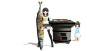 【MMD艦これ】秋刀魚だ！