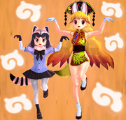 純狐とアライさんの例の踊り