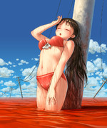 赤い水