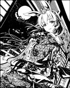 【切り絵】藤原肇ちゃん