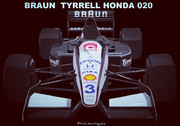 BRAUN TYRRELL HONDA 020