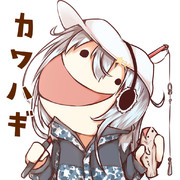 ワカサギを釣ったヴェルヌイさん