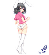 てゐちゃんの後ろ姿 習作32