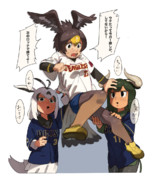イヌワシ けものフレンズ ニコニコ静画 イラスト