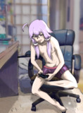 ゲームに勤しむゆかりさん