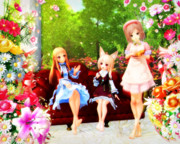 レア様たちの 癒しのひと時♪