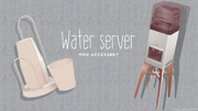 【MMD】ウォーターサーバー&カップスタンド【アクセサリ配布】
