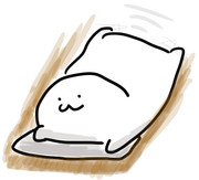 雑巾がけをする高澤淳介