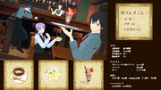 【MMD文アル】カフェメニュー【アクセサリ配布あり】