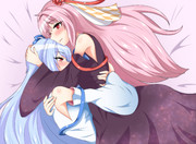 【支援絵・百合】至福のふかふか