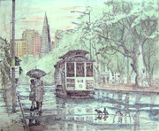 風景：after the rain