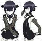 深海の双子の黒い方