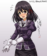 ワンドロ＿出撃前に焦って涙目の羽黒ちゃん