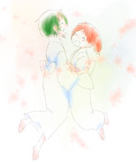 にじむちんとうめちゃん