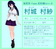 【MMDオリキャラ紹介】村城村紗【＃７６】