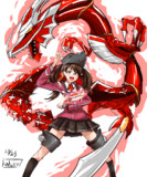 龍の式神の影を纏う龍驤