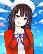 加藤恵 ニコニコ静画 イラスト