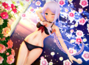 かわいい！ ビキニ海風ちゃん♡