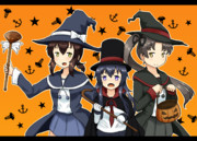特型三人娘とハロウィンと