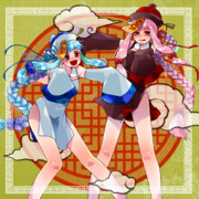 キョンシー ニコニコ静画 イラスト
