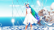 【MMD】 Cake 【Tda式改変照れミク プルメリア】【Ray-mmd】