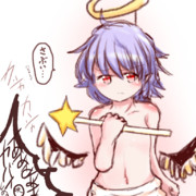 天使コスプレのレミィ