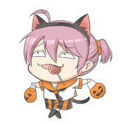 ハロウィン満喫中青葉