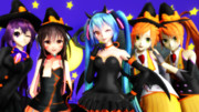 【我が家のボカロ組】Happy Halloween 2017【MMDハロウィン】