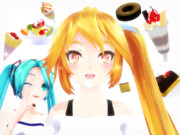 甘い物大好きなネルさん