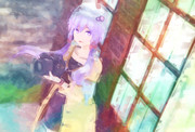 ハイアングル ニコニコ静画 イラスト